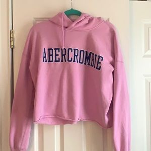 Abercrombie cropped hoodie